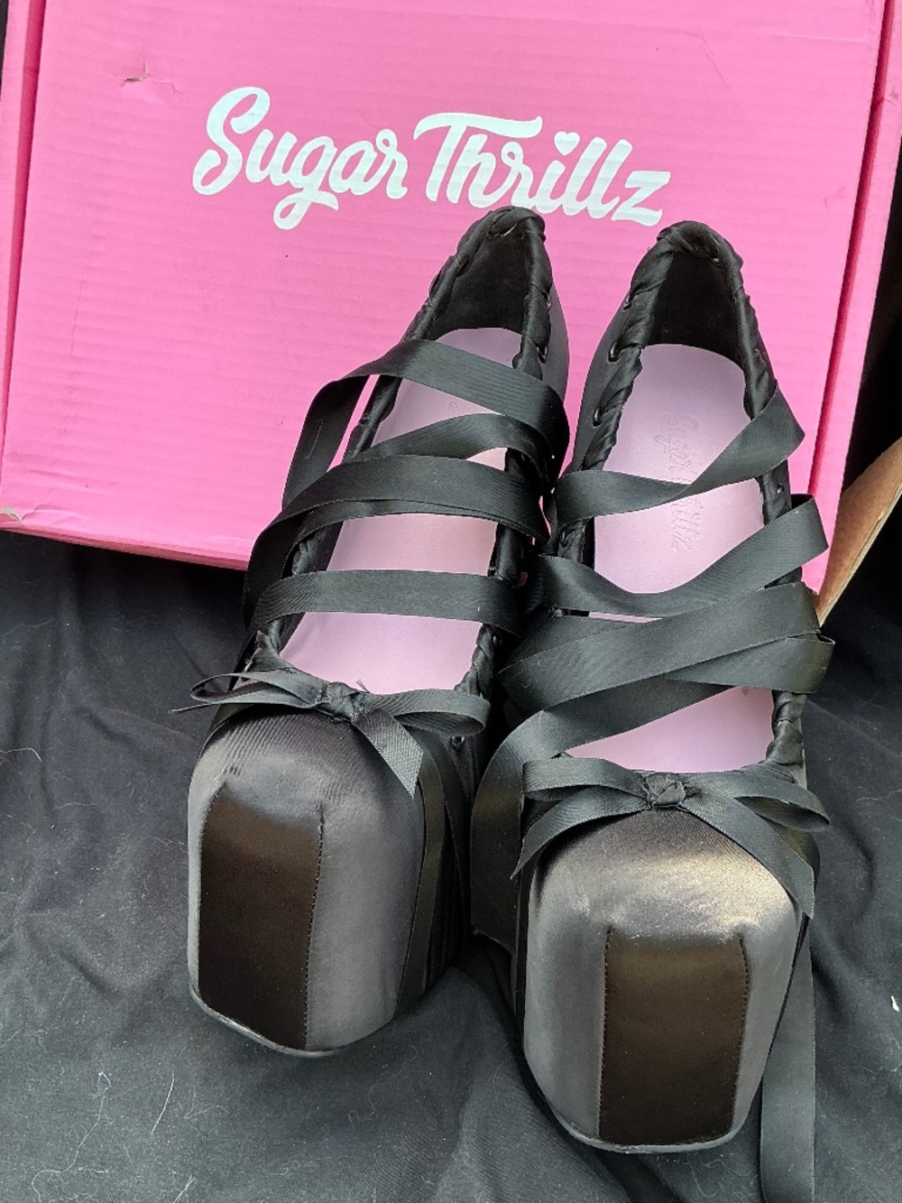 Dolls Kill Sugar Thrillz platform heels
